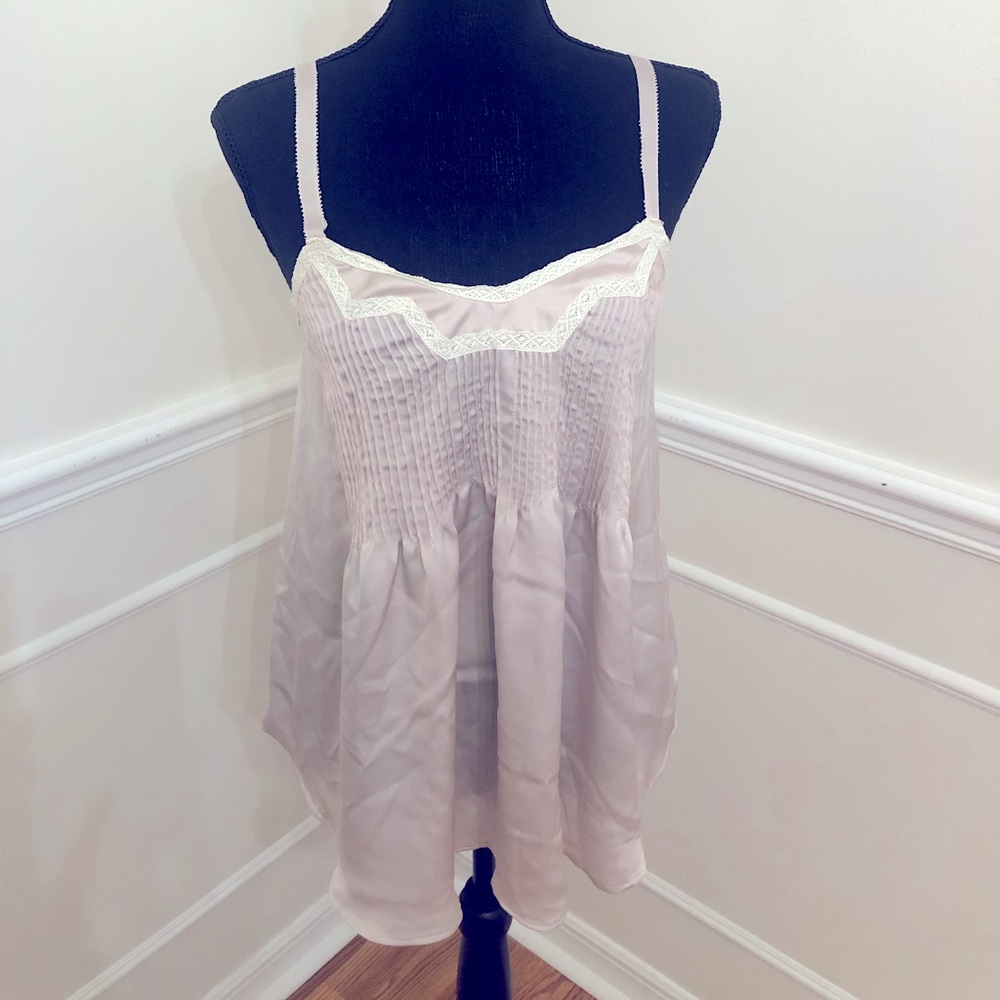 Satin Babydoll Top